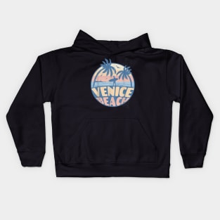 Venice Florida Beach Surf Summer Vacation Kids Hoodie